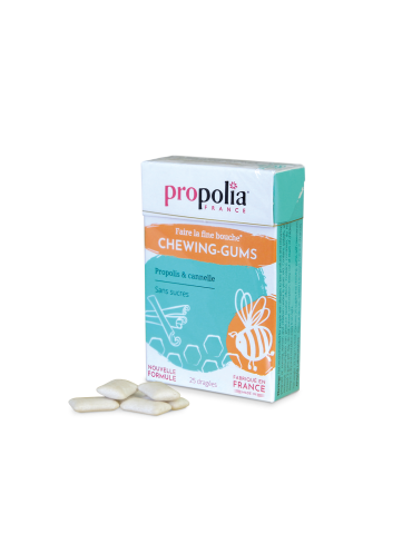 Propolis and Cinnamon Chewing Gum