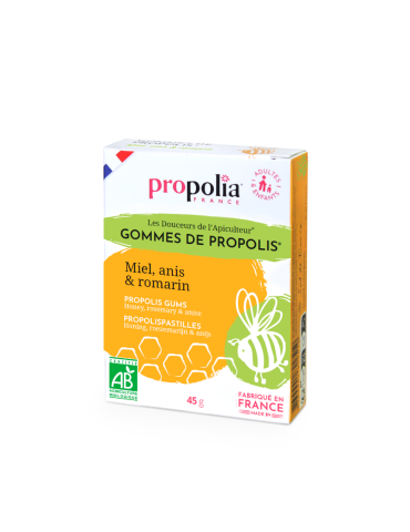 Organic Propolis Honey & Rosemary Lozenges