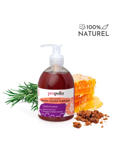 Purifying Liquid Soap with Propolis and Rosemary 2