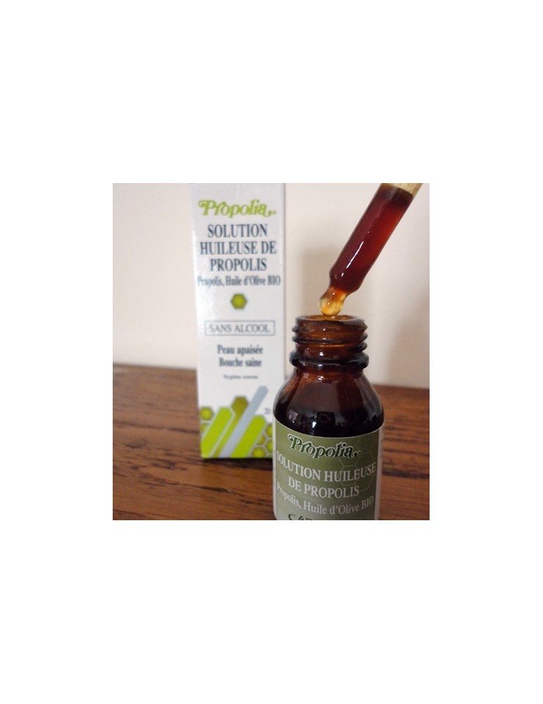Propolis, Honey, Organic Olive Oil Solution