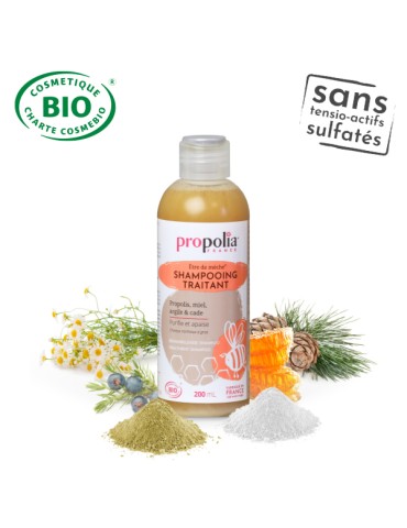 Organic Propolis and Honey Hair Care Shampoo 2