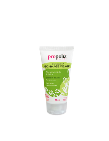 Organic Propolis Aloe and Apricot Facial Scrub