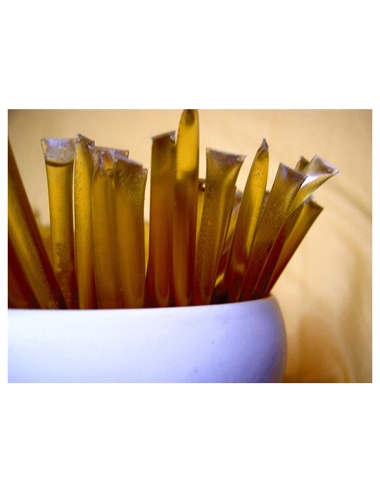 Honey Sticks with organic clover honey, 100pk