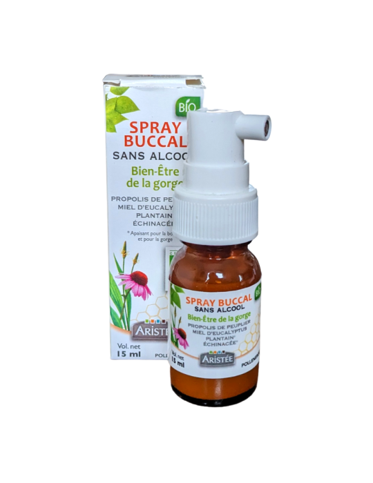 Organic Alcohol-Free Throat Spray