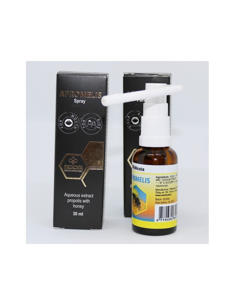 Alcohol-free Propolis, honey Throat Spray