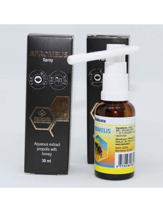 Alcohol-free Propolis, honey Throat Spray