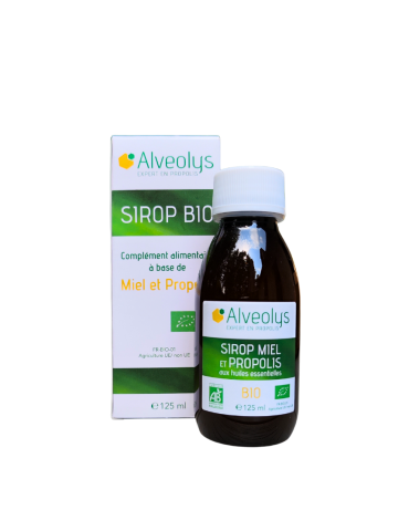 Organic Propolis & Honey Syrup