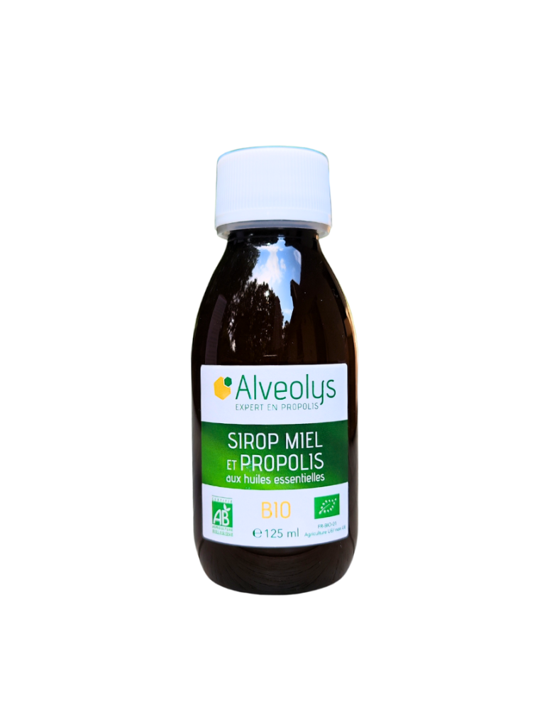 Organic Propolis & Honey Syrup