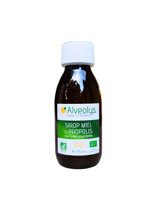 Organic Propolis & Honey Syrup