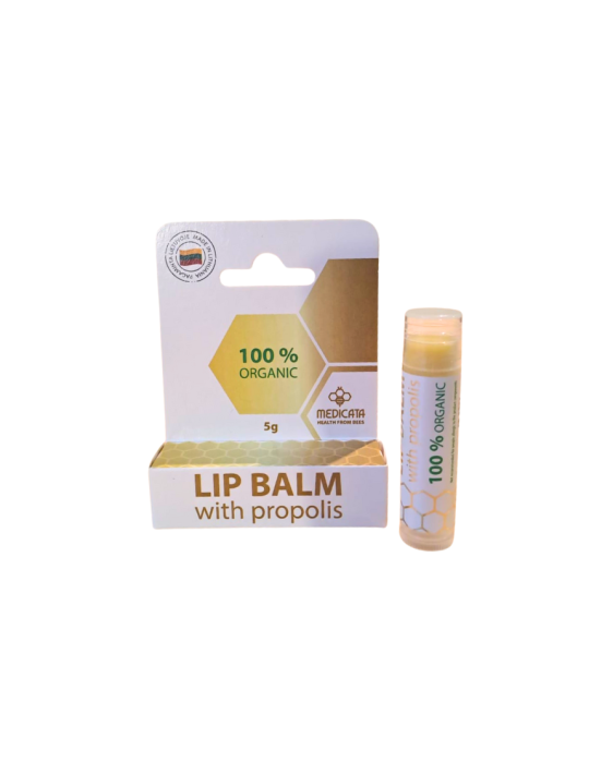 Organic Propolis, Beeswax Lip Balm