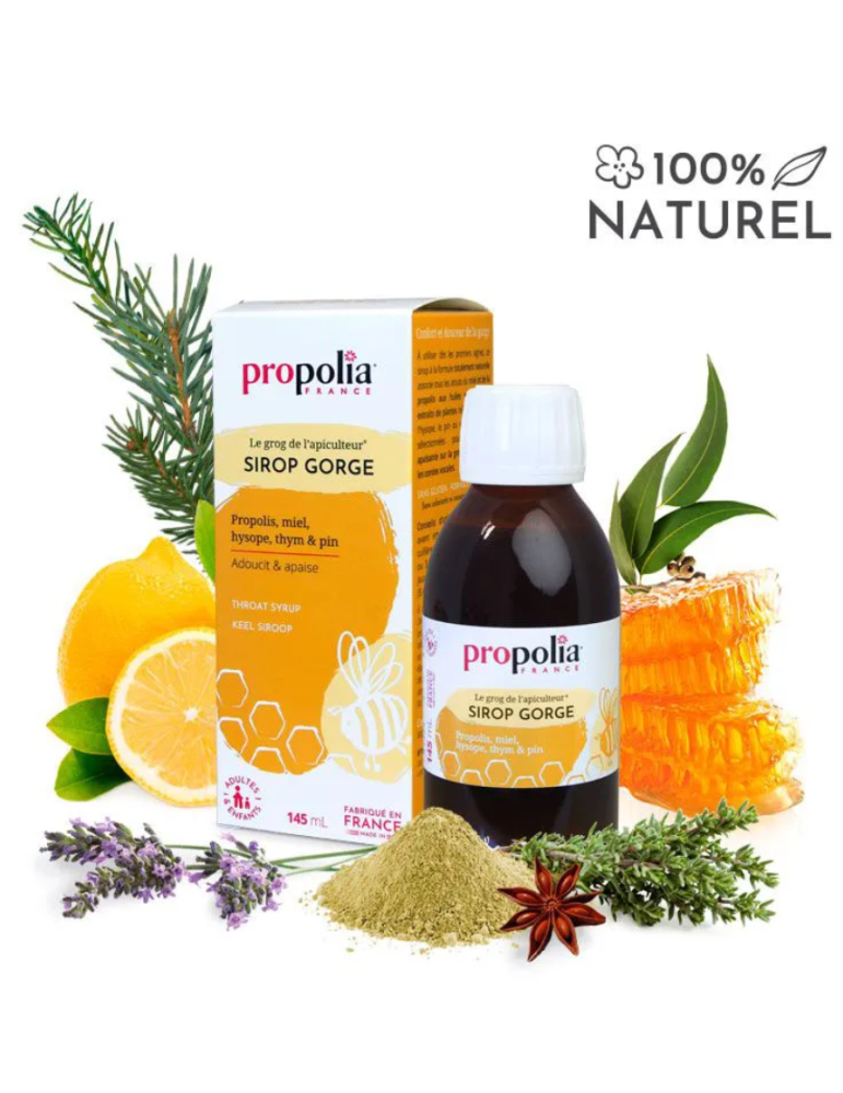 Natural Honey & Propolis Herbal Syrup - EXP...