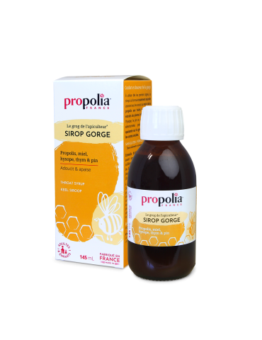 Natural Honey & Propolis Herbal Syrup - EXP 08.2025