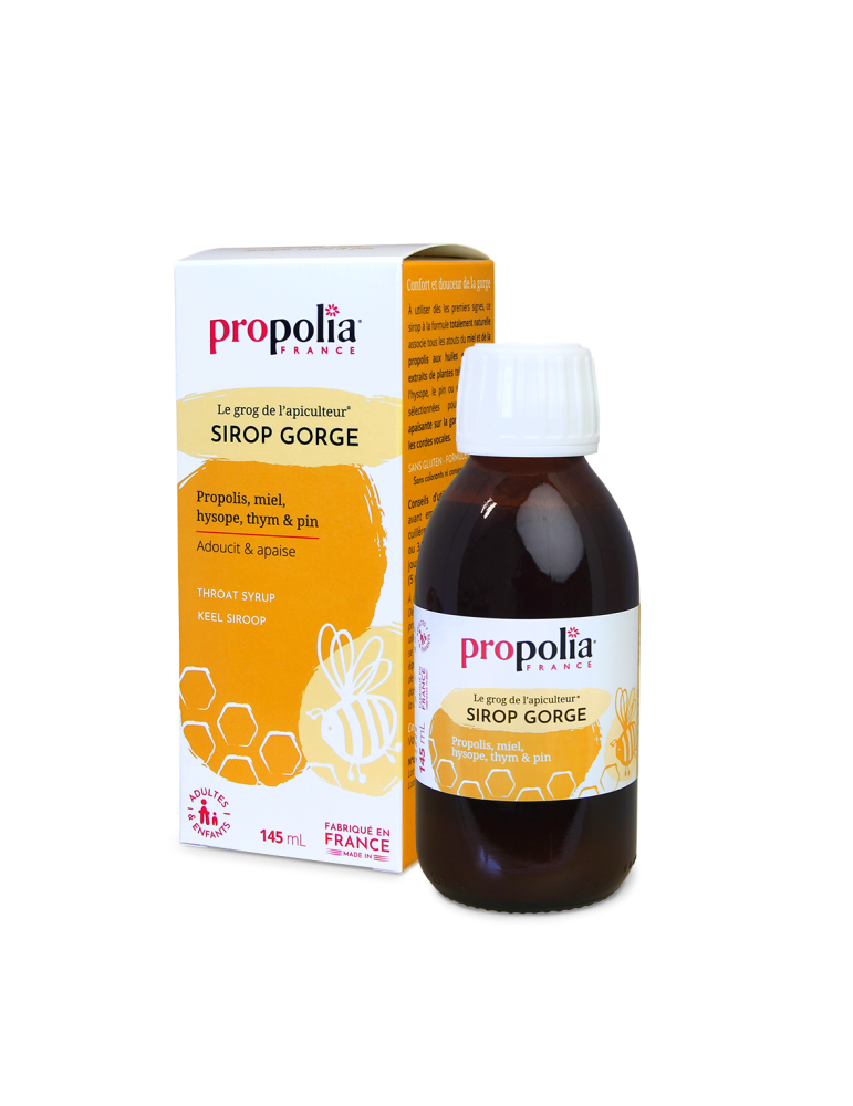 Natural Honey & Propolis Herbal Syrup - EXP 08.2025