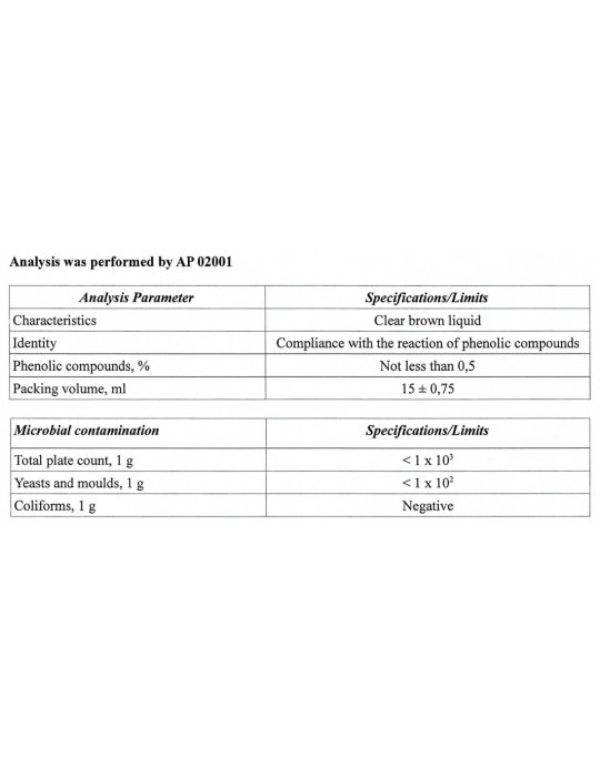Propolis Oil Solution
