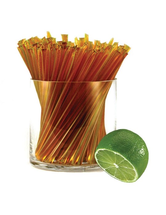 Honey Sticks with Lime flavored honey - 100pk