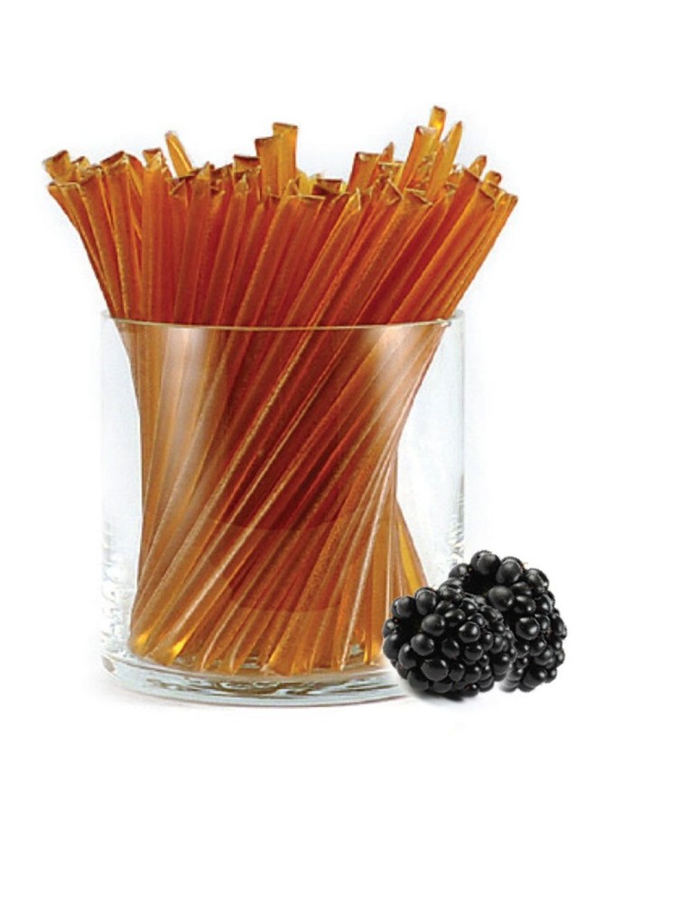 Honey Sticks with Blackberry flavored honey - 100pk