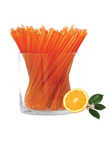 Honey Sticks with Orange flavored honey - 100pk