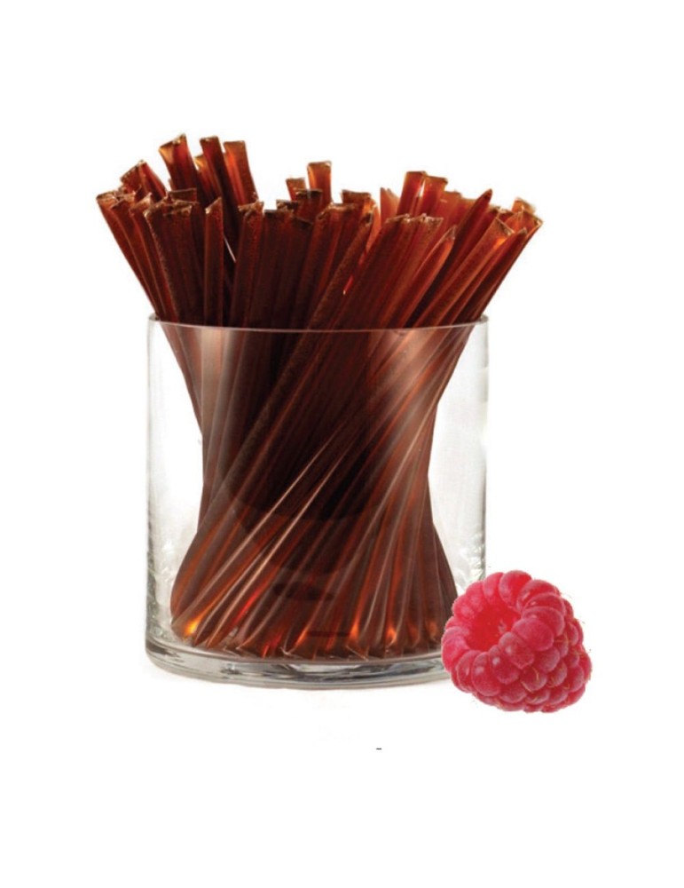 Honey Sticks with Raspberry flavored honey - 100pk