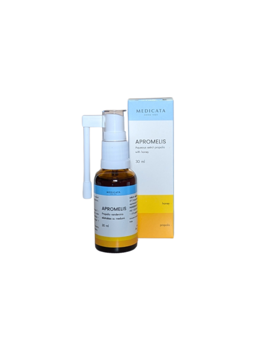 Apromelis Propolis & Honey Oral Spray - Alcohol Free