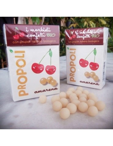 Organic Propolis, Black Cherry Soft Candies