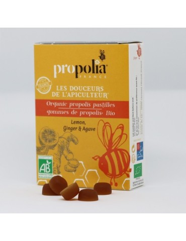 Organic Propolis Ginger Lozenges 2
