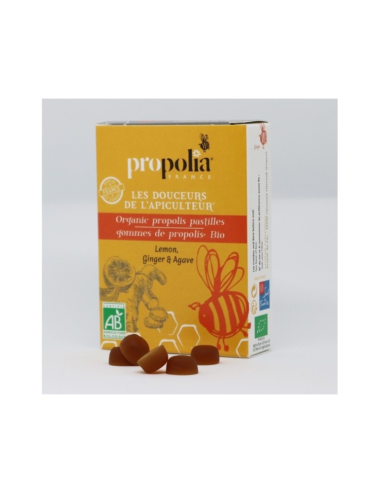 Organic Propolis Ginger Lozenges