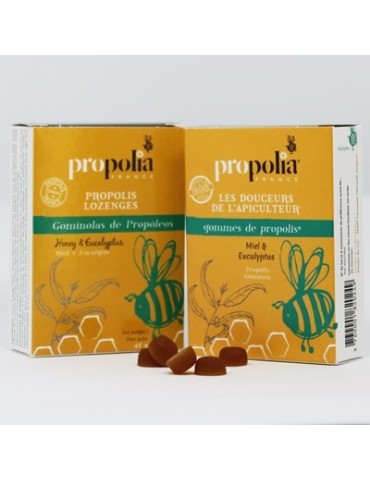 Propolis, Honey, Eucalyptus Gum Drops