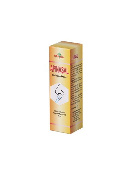 ApiNasal, propolis, oak bark nasal spray