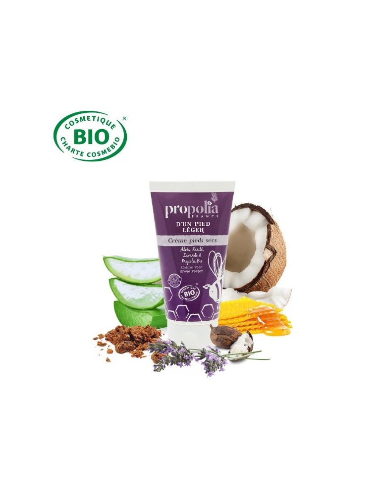 Organic Aloe Honey Propolis Foot Cream