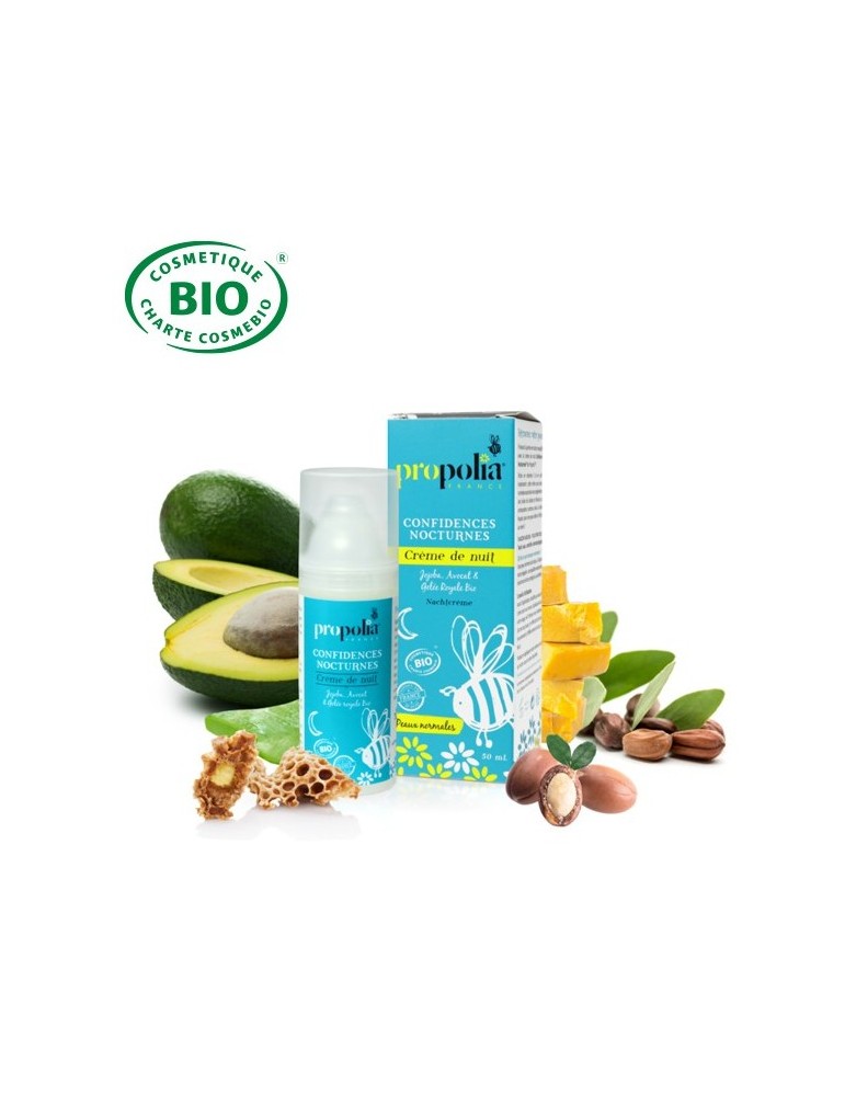 Organic Night Cream for Normal Skin