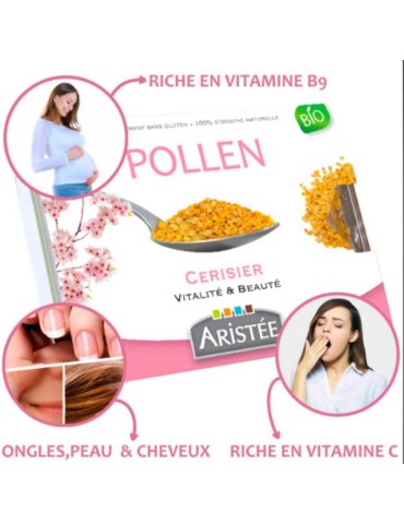 Fresh Organic Cherry Blossom Bee Pollen 2