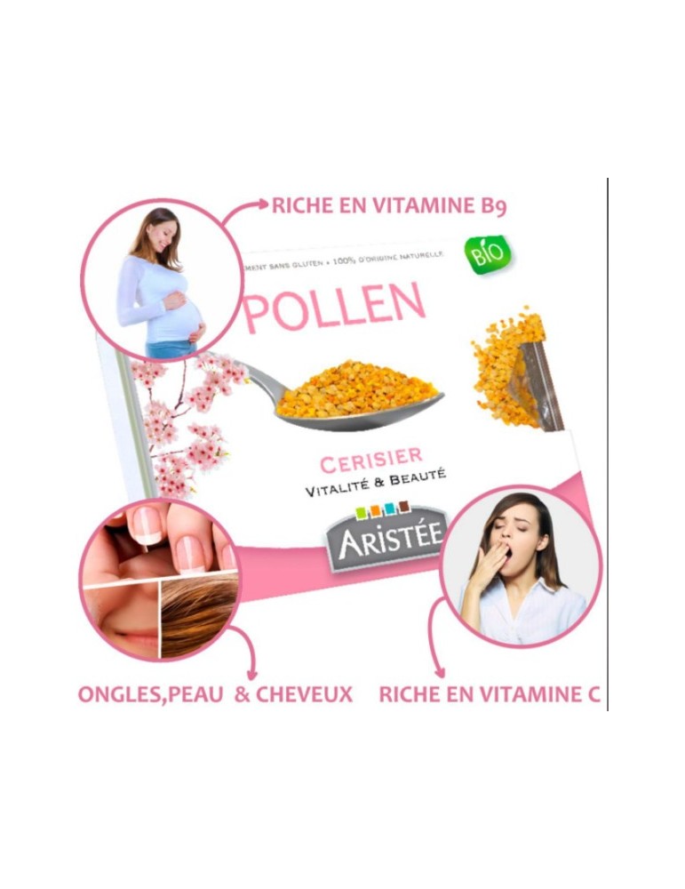 Fresh Organic Cherry Blossom Bee Pollen