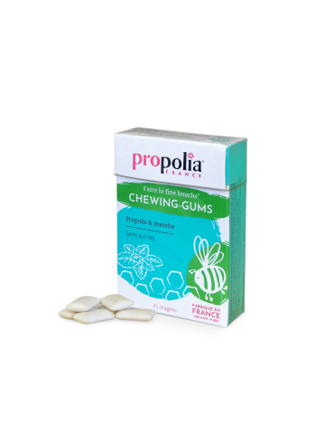 Propolis and Mint Chewing Gum