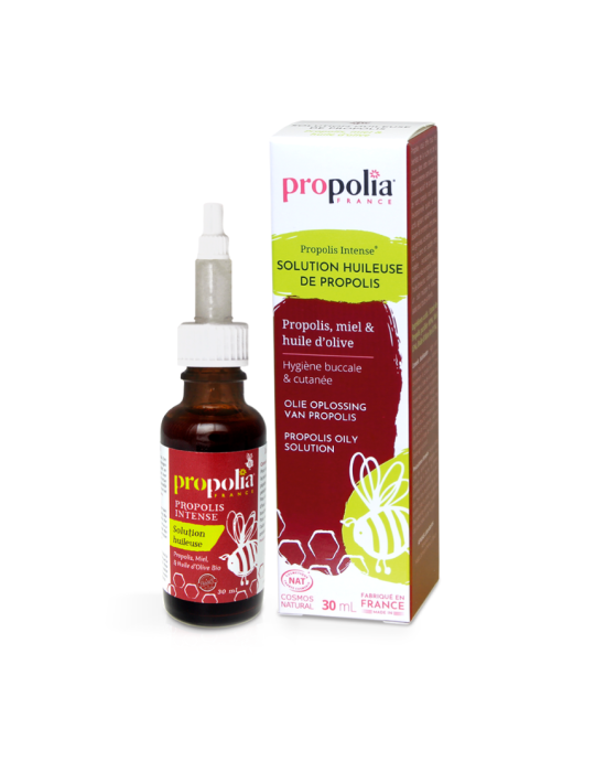Propolis, Honey, Organic Olive Oil Solution