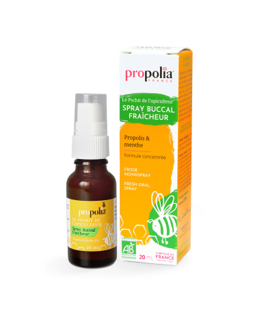 Organic Propolis and Mint Throat Spray - EXP 01/2025