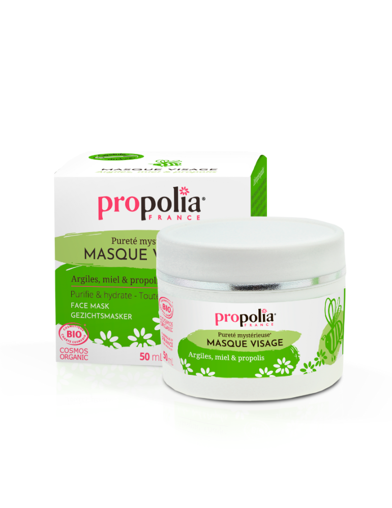 Organic Facial Mask with Honey & Propolis