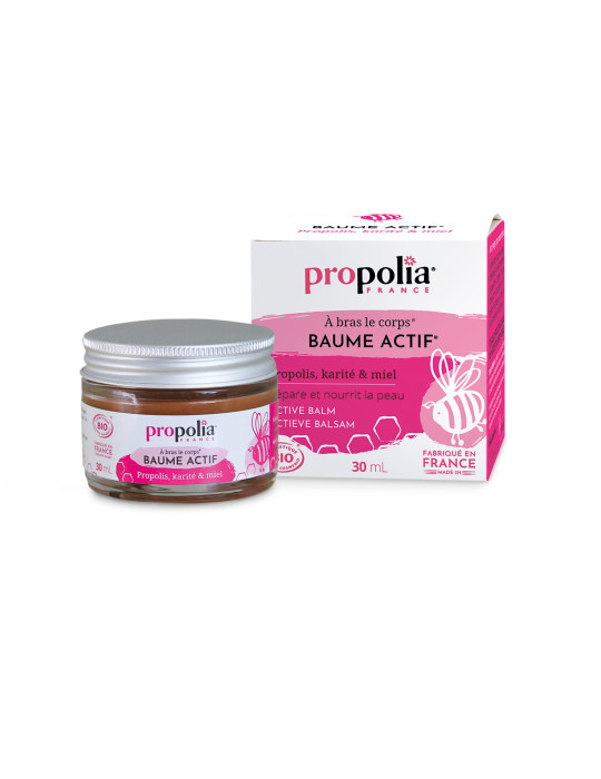 Organic Propolis, Shea Butter & Honey Skin Balm