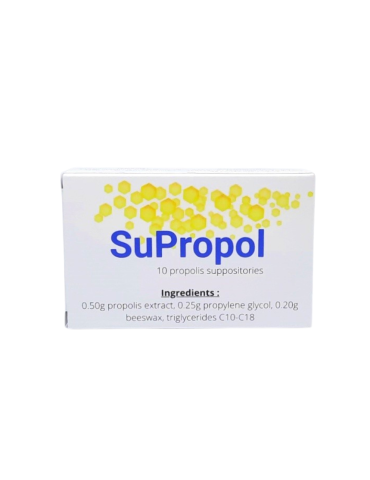 SuPropol - Propolis Suppositories - Exp 31.08.2025