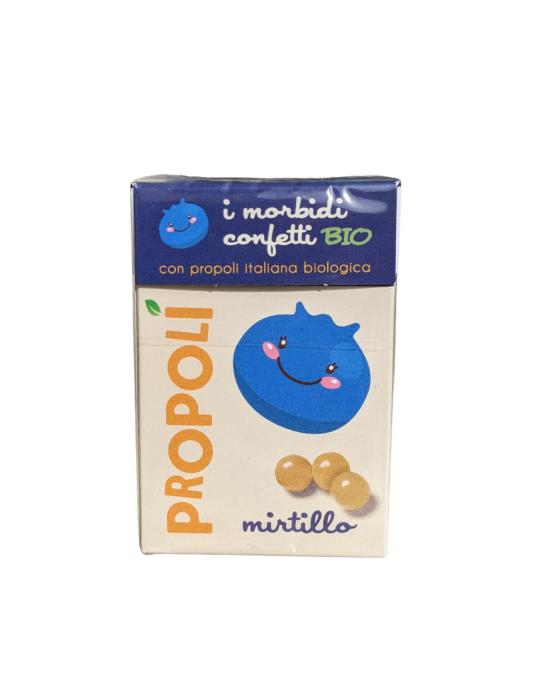 Organic Propolis, Blueberry Soft Candies