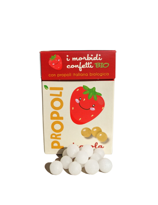 Organic Propolis, Strawberry Soft Candies